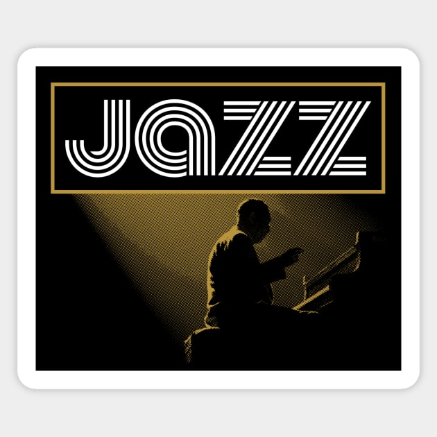 Jazzy Sticker by attadesign